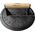 KingHoff PRASKA ŻELIWNA DO MIĘSA BURGERÓW 22 CM KINGHOFF KH-1760