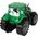 LeanToys Zielony Traktor z Czerwoną Przyczepką Napęd Frykcyjny