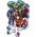 Trefl Puzzle 50 konturowe Przygody Avengers TREFL