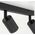 TK Lighting LAMP SPOT LIGHT TOP GU10 3X10W BK
