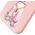 Nimmy iPhone 16 Pro Max 6.9" case pink/pink Glasses Cool Cat