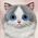 Nimmy iPhone 16 Pro Max 6.9 Case Pink Big Eyed Pet 2.0 Cat