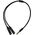 Kabel Mozos Jack 3.5mm - Jack 3.5mm x2 Brak danych czarny (TSX-1005)