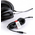 Organizer LABEL THE CABLE Rzep Czarny 10 sztuk  (LTC2510)