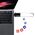Adapter USB Mozos ASM-4 USB-C - USB Czarny  (ASM-4)