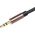 Kabel Mozos Jack 3.5mm - RCA (Cinch) x2 3m czarny (MCABLE-MJ-2RCA)