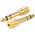 Adapter AV Mozos Jack 3.5mm - Jack 6.3mm złoty (MA6335)