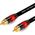 Kabel Mozos RCA (Cinch) - RCA (Cinch) 3m czarny (MCABLE-RR)