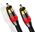 Kabel Mozos RCA (Cinch) - RCA (Cinch) 3m czarny (MCABLE-RR)