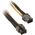 SilverStone PCIe 6-pin - PCIe 6-pin, 0.25m, Czarno-żółty (SST-PP07-IDE6BG)