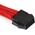 Phanteks PCIe 8-pin - PCIe 8-pin, 0.5m, Czerwony (PH-CB8V_RD)