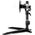 SilverStone Stojak biurkowy na 3 monitory do 24" ARM11BC (SST-ARM31BS)