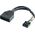 SilverStone USB 19 pin - USB 9 pin, 0.1m, Czarny (G11303050-RT)