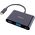 Stacja/replikator Akasa USB-C - VGA + USB-C + USB Czarny  (AK-CBCA02-15BK)