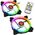 Wentylator Raijintek Iris 14 Rainbow RGB 2-pack (0R400049)