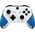 Lizard Skins naklejki na kontroler Xbox One Polar Blue