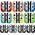 Lizard Skins naklejki na kontrolery Switch Joy-Con Emerald Green