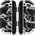 Lizard Skins naklejki na kontrolery Switch Joy-Con Black Camo