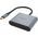Stacja/replikator Akasa USB-C - HDMI x2 Szary  (AK-CBCA26-18BK)