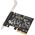 Kontroler SilverStone PCIe 3.0 x4 - 20-pin USB 3.2 Gen 2x2 (SST-ECU07)