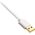 Kabel USB Ducky USB-A - USB-C 1.8 m Biało-fioletowy (DKCC-CTCNC1)