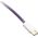 Kabel USB Ducky USB-A - USB-C 1.8 m Biało-fioletowy (DKCC-CTCNC1)