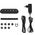 HUB USB Streamplify Streamplify HUB DECK 5, 4x USB 3.0, 1x USB 2.0, RGB, 12V, EU-Netzkabel - schwarz