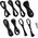 CableMod CableMod RT-Series PRO ModMesh 12VHPWR Dual Cable Kit for ASUS/Seasonic - black