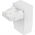 Kolink Kolink Core Pro 12V-2x6 90 Degree Adapter - Type 2, White