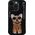 Nimmy iPhone 15 Pro 6.1" Case Black Glasses Cool Dog