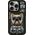 Nimmy iPhone 15 Pro 6.1" Case Black Cool&Cute 2.0 Dog