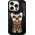 Nimmy iPhone 16 Pro Max 6.9" Case Black Glasses Cool Dog