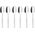 Sambonet Sambonet Rock             6 pcs. Mocca Fork Set