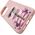 Nimmy iPhone 15 Pro 6.1" case pink Cool&Cute 2.0 Cat