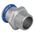 Geberit Złączka przejściowa MAPRESS EDELSTAHL z gwintem zewnętrznym 1 1/4" - 31709