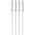 Mustang MUSTANG SKEWER SET OF 4 PCS, 46cm
