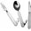 Lifeventure Folding Cutlery Set