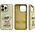 Nimmy iPhone 15 Pro 6.1" case khaki Glasses Cool Dog