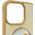 Nimmy iPhone 15 Pro 6.1" case khaki Glasses Cool Dog