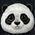 Nimmy case iPhone 16 Pro Max 6.9" black/black Big Eyed Pet 2.0 Panda