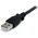 Kabel USB StarTech USB-A - USB-A 1.8 m Czarny (USBEXTAA6BK)