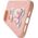 Nimmy iPhone 15 Pro 6.1" Case Pink Glasses Cool Cat