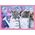 Trefl PUZZLE 4W1 TREFL ZABAWNE KOTKI PUD