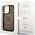 Guess Guess Gold Outline Translucent MagSafe - Etui iPhone 14 Pro (czarny)