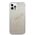 Guess case for iPhone 12 / 12 Pro 6,1&quot; GUHCP12MPCUGLSGO gold hard case Glitter Gradient Script 3700740494745