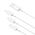 Baseus cable 3in1 Superior USB - Lightning + USB-C + microUSB 1,5 m 3,5A white 6953156205536