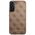 Guess case for Samsung Galaxy S23 GUHCS23SG4GFBR brown hardcase 4G Metal Gold Logo 3666339116989