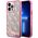 Guess case for iPhone 14 Pro Max 6,7&quot; GUHCP14XLC4PSGP pink hardcase Liquid Glitter 4G Translucent 3666339116262
