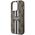 Guess case for iPhone 14 Pro 6,1&quot; GUHMP14LP4RPSW brown harcase Magsafe 4G Printed Stripes 3666339119799
