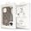 Guess case for iPhone 14 Pro 6,1&quot; GUHCP14LP4TDSCPW brown HC PU Leather Metal Logo Strass Crossbody 3666339146924